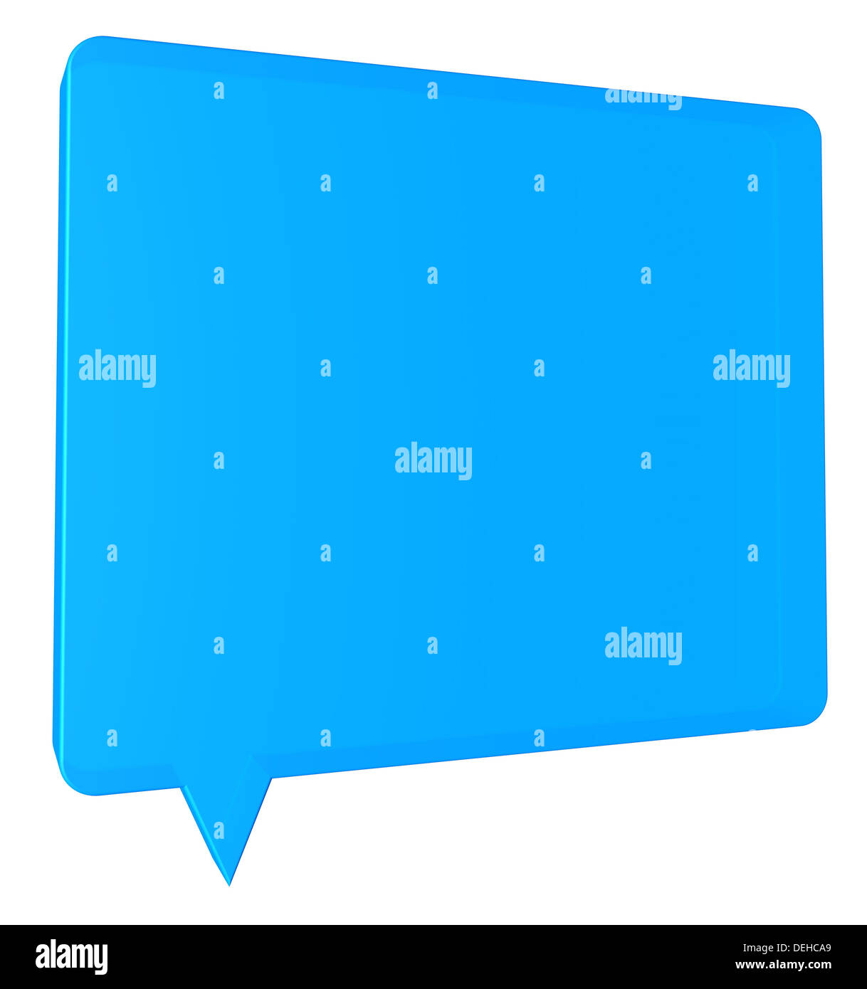 Speech balloon icon 3d design message box hi-res stock photography and ...
