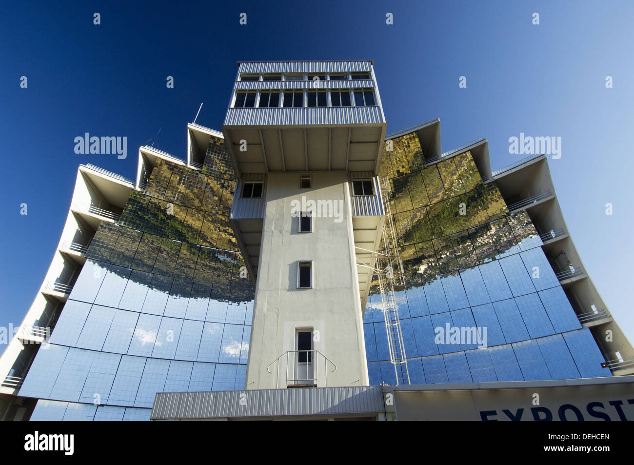 Solar furnace of odeillo font romeu hi-res stock photography and images ...