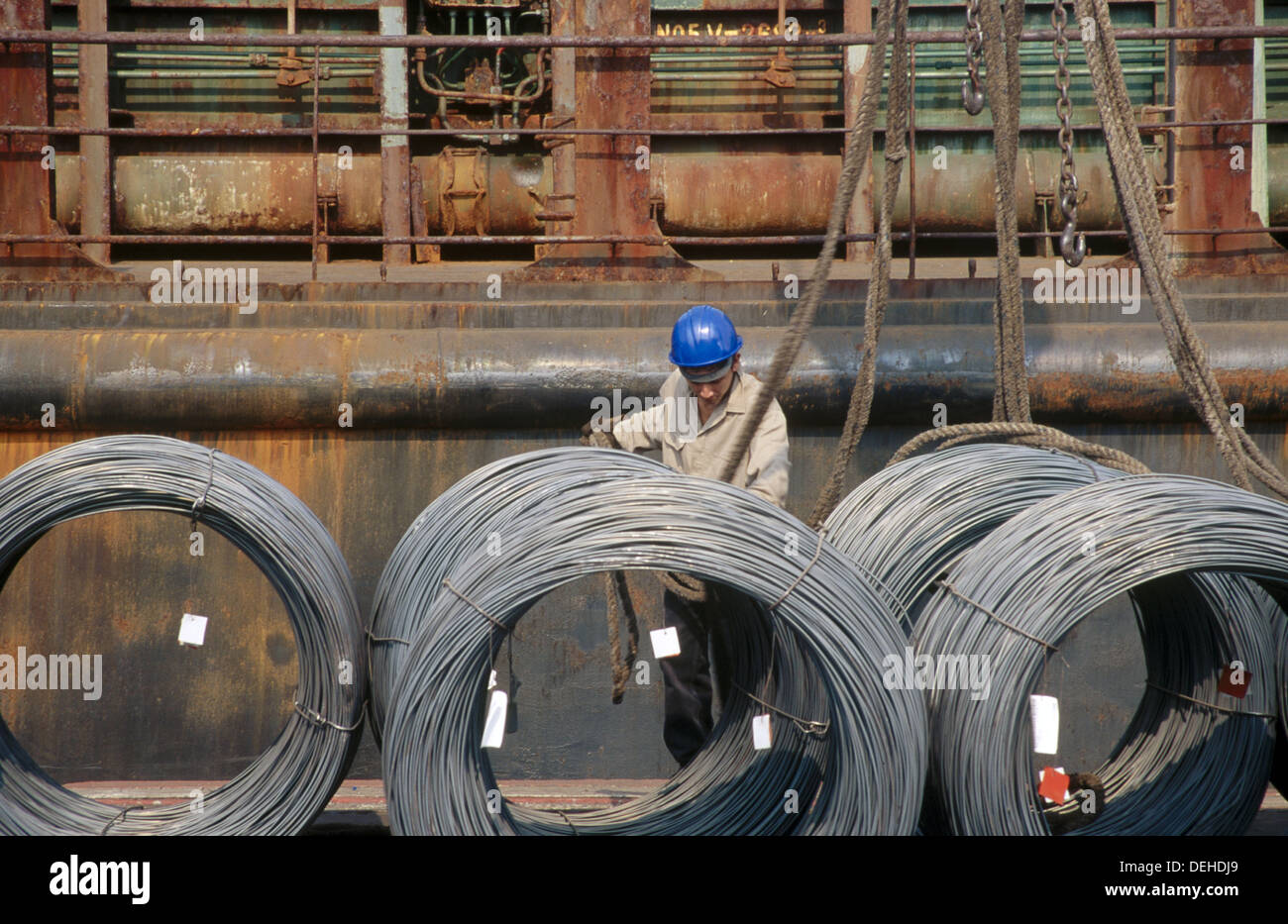 Steel industry. Mexico Stock Photo Alamy