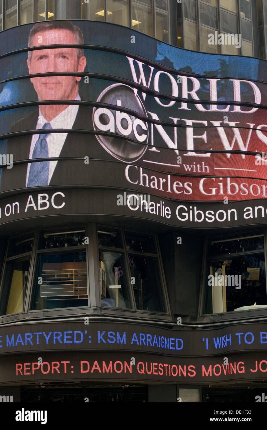 Times square information hi-res stock photography and images - Alamy