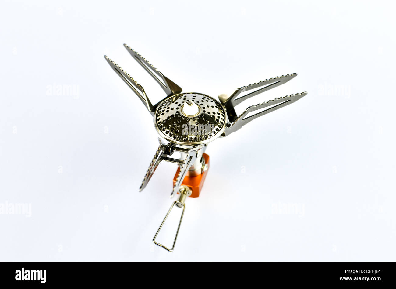 Little camping gas stove Stock Photo Alamy