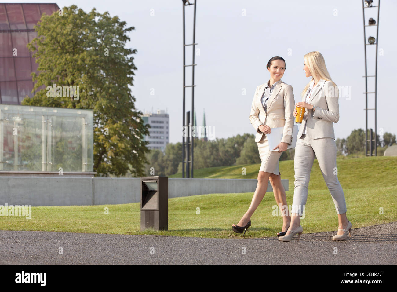 Walking with each other hi-res stock photography and images - Alamy