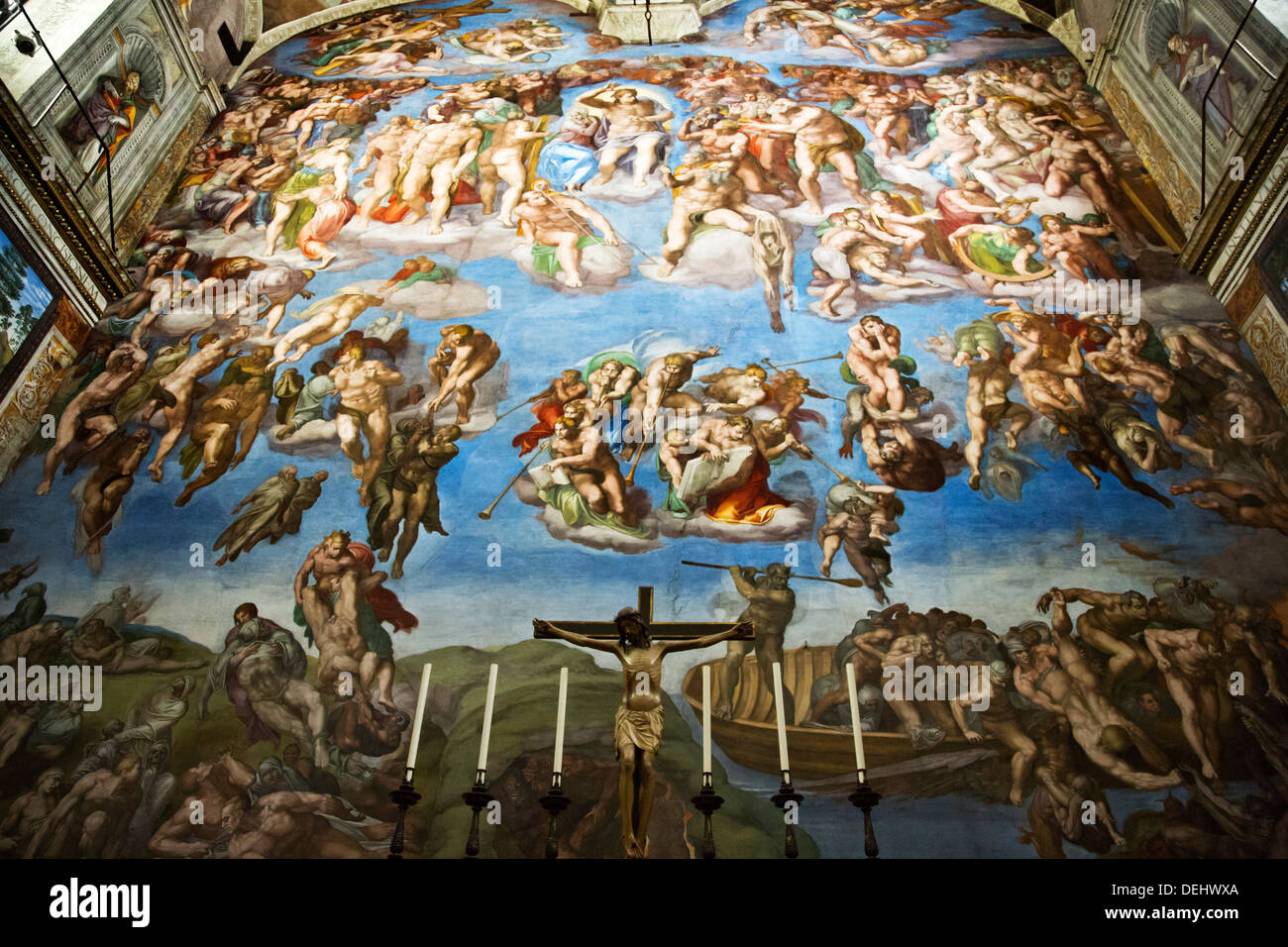 Sistine Chapel Michelangelo Last Judgement