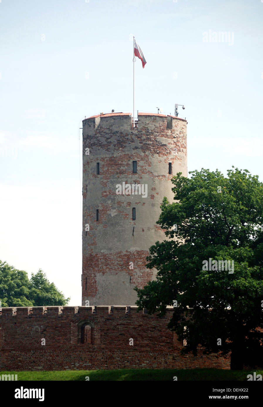 Fortress Weichselmuende near Gdansk - Twierdza Wisloujscie. Stock Photo