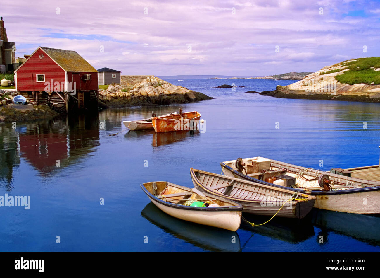 Peggys Cove, St. Margarets Bay, Halifax Regional Municipality, Nova Stock Photo 60630244 Alamy