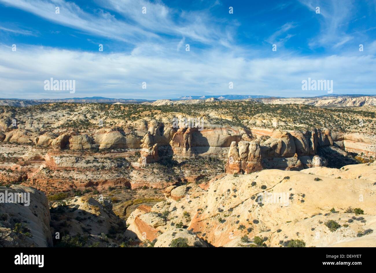 Slickrock landscape of the Escalante drainage, Grand Staircase