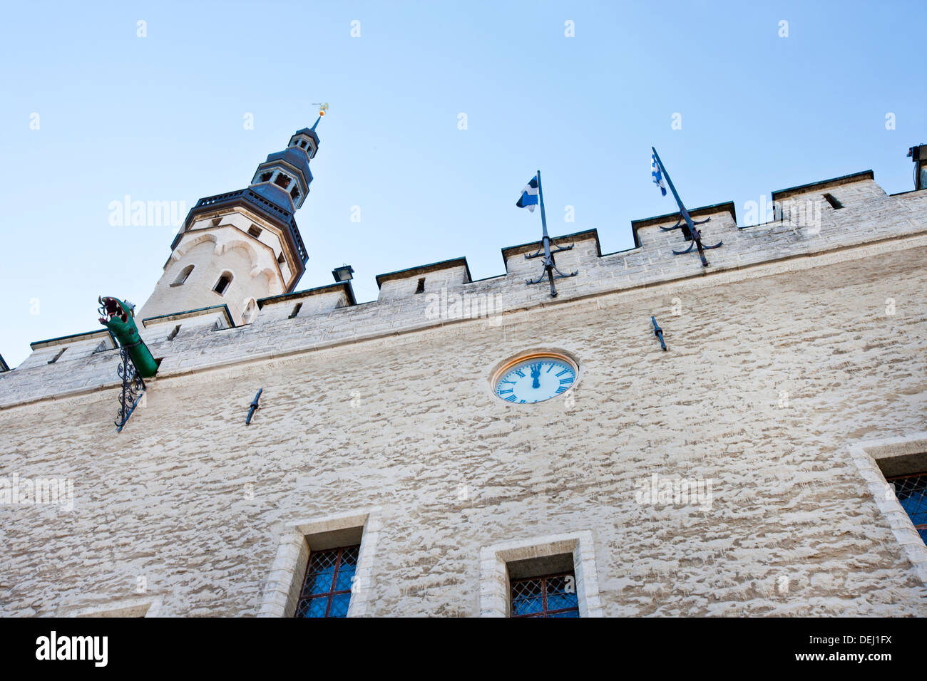 Buildings the Old Town Tallinn, Estonia Stock Photo - Alamy