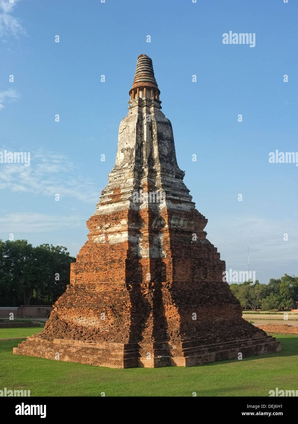 Wat Chaiwatthanaram, Ayutthaya Thailand Stock Photo