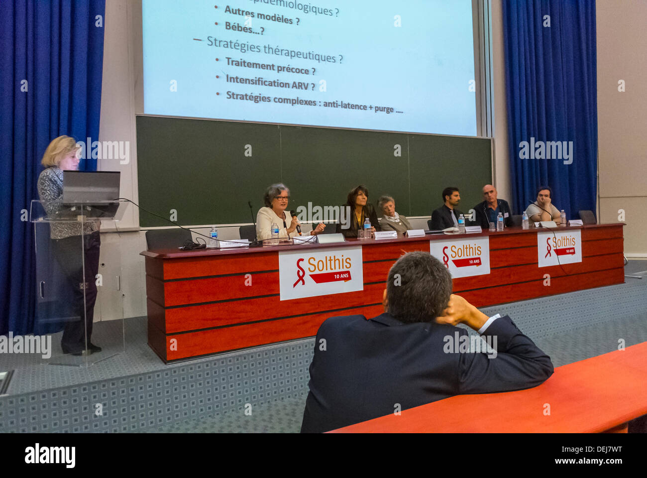 Slide Presentation Audience High Resolution Stock Photography And Images Alamy