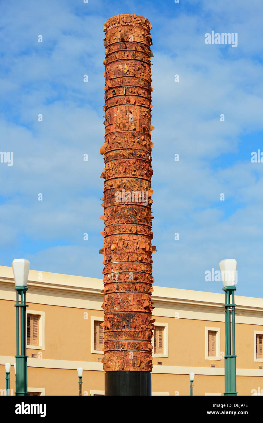 Totem in old San Juan, Puerto Rico Stock Photo Alamy