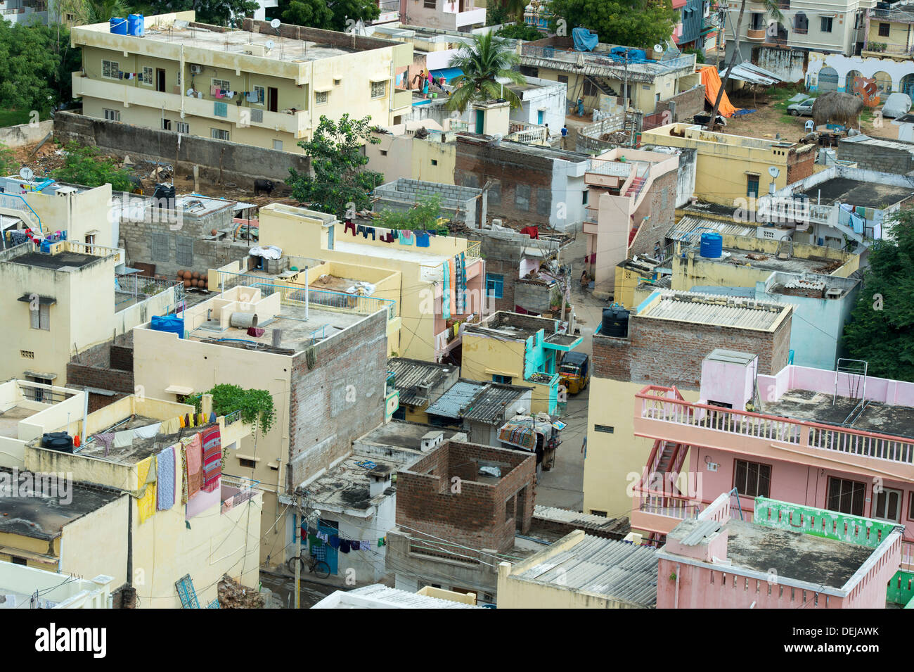 Puttaparthi. The birthplace of Sathya Sai Baba. Andhra Pradesh, India Stock Photo