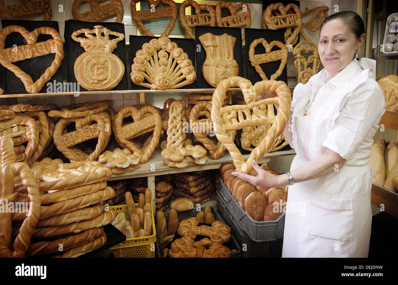 Bakery. Chinchon. Madrid province. Spain Stock Photo Alamy