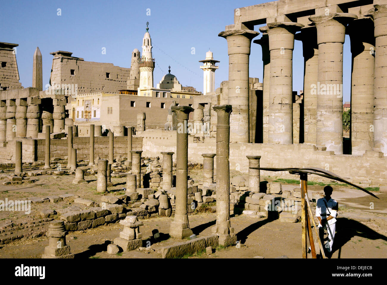 Luxor temple. Luxor. Egypt Stock Photo Alamy