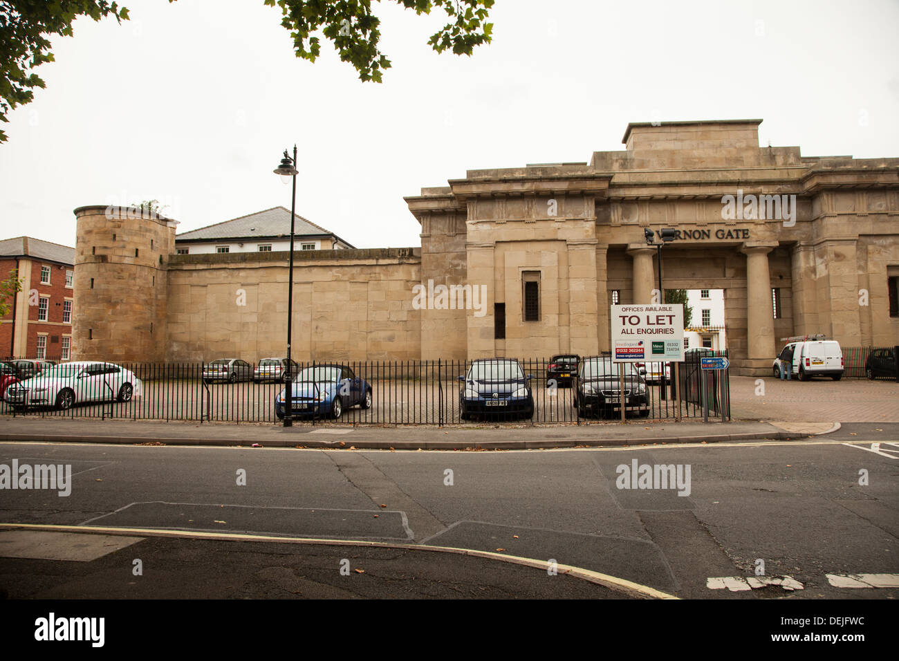 Vernon Gate Derby Prison UK Stock Photo Alamy