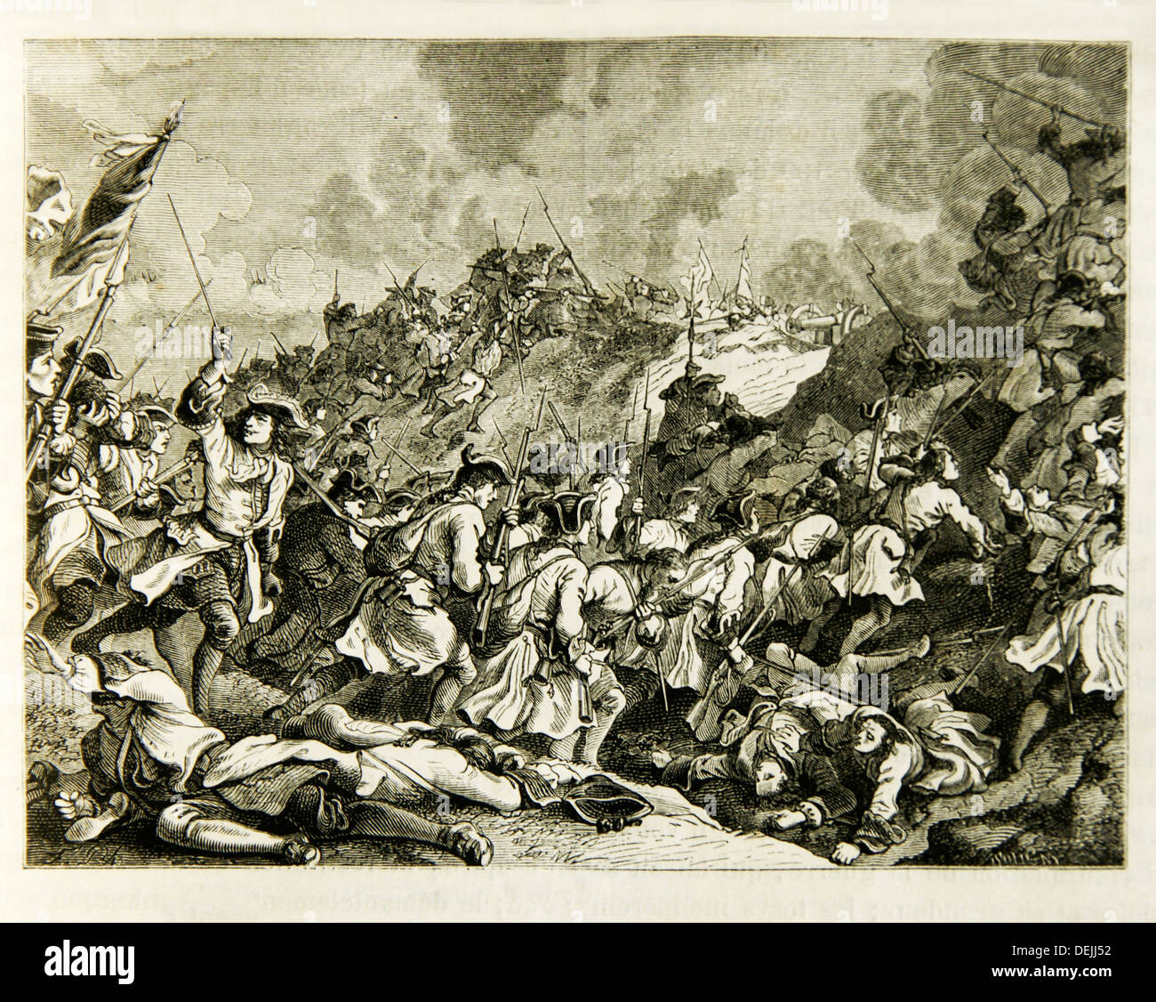 Battle of Denain on 24 July 1712, part of the War of the Spanish Succession