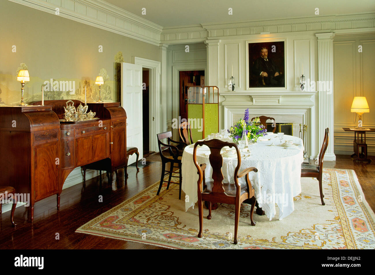 Hildene mansion house near Manchester, Vermont, USA. Built 1905 as