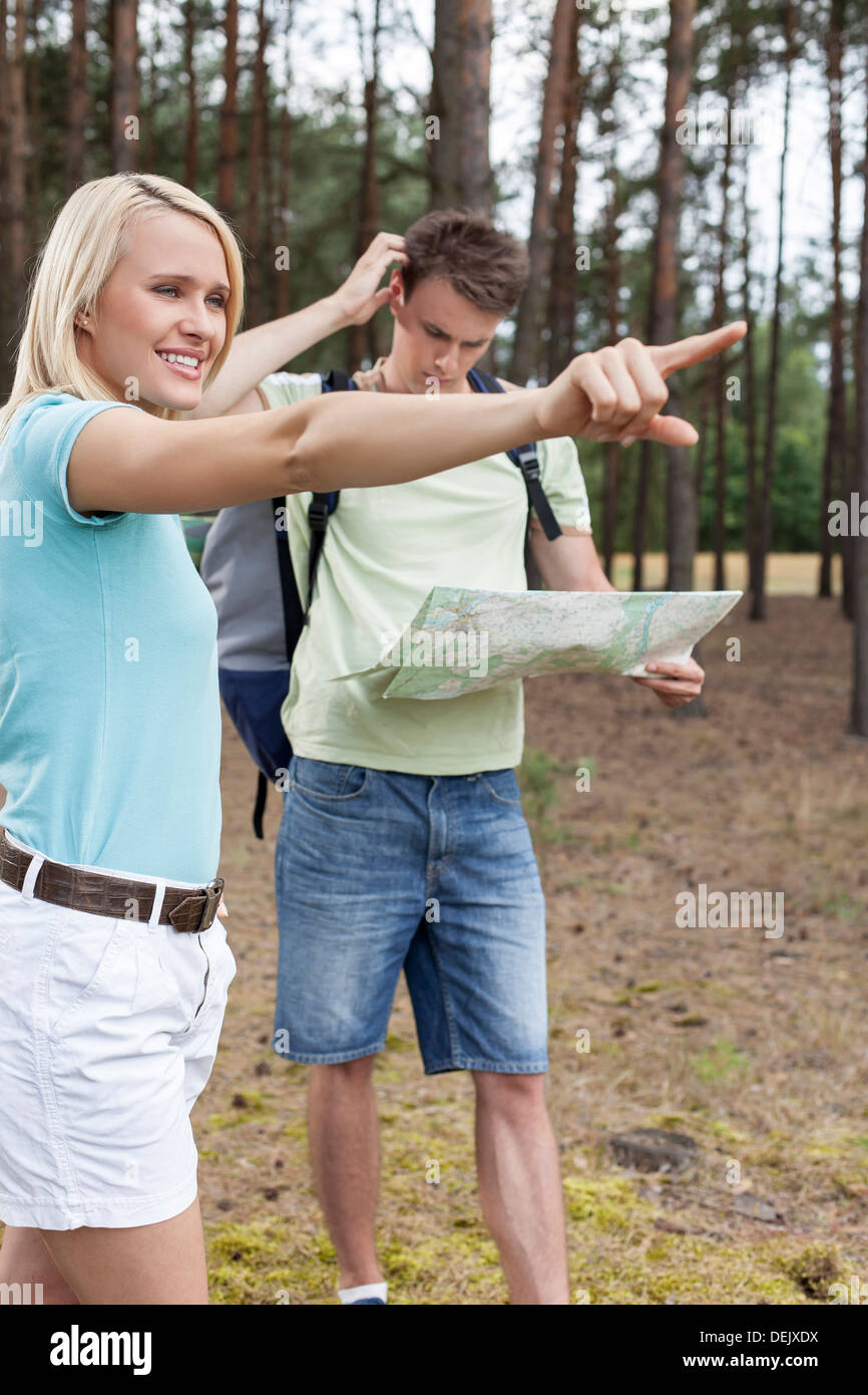 Two women confused man hi-res stock photography and images - Alamy