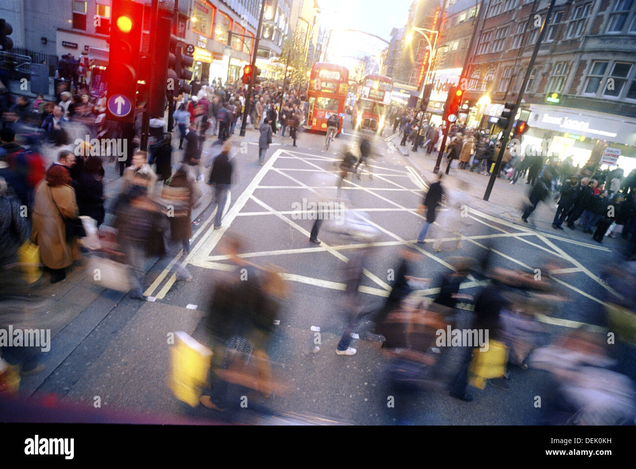 Oxford Street. London. England Stock Photo Alamy
