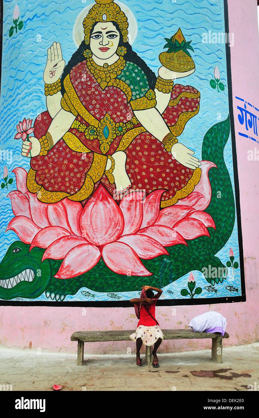 Hindu god painting hi-res stock photography and images - Alamy