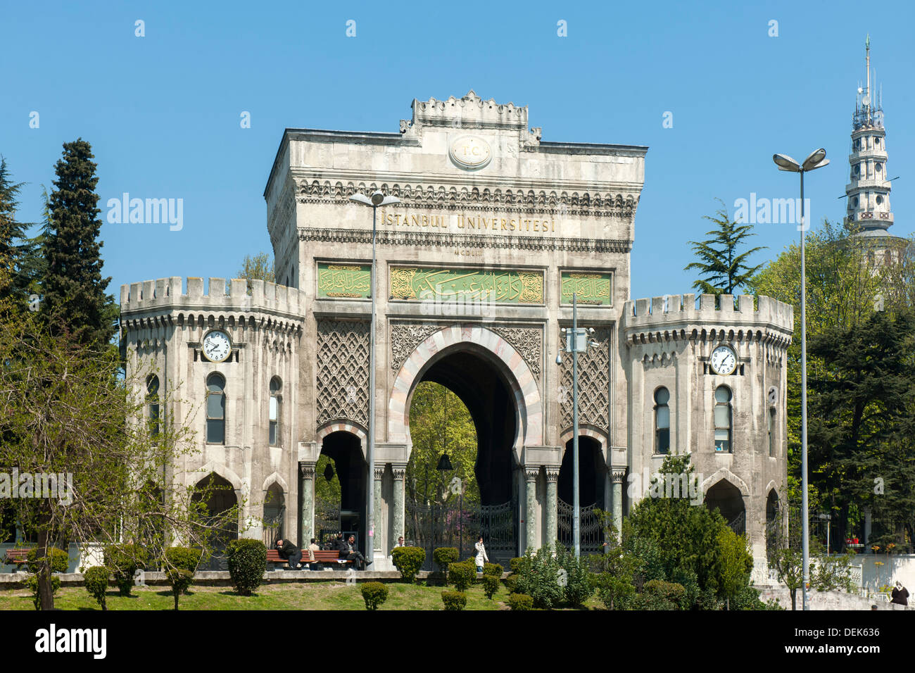 Istanbul, Beyazit, Universität Stock Photo