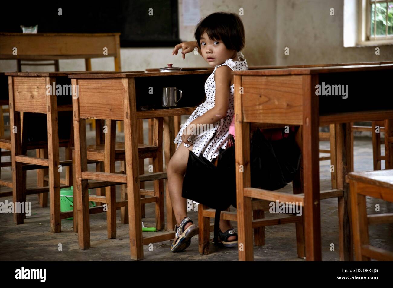 China education rural hi-res stock photography and images - Alamy