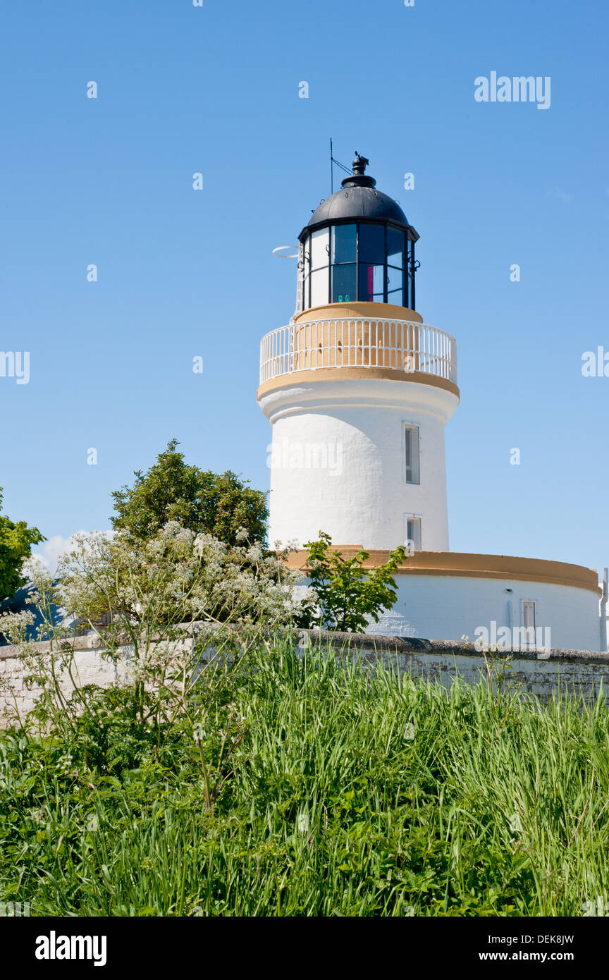University of Aberdeen station -Cromarty Lighthouse Stock Photo