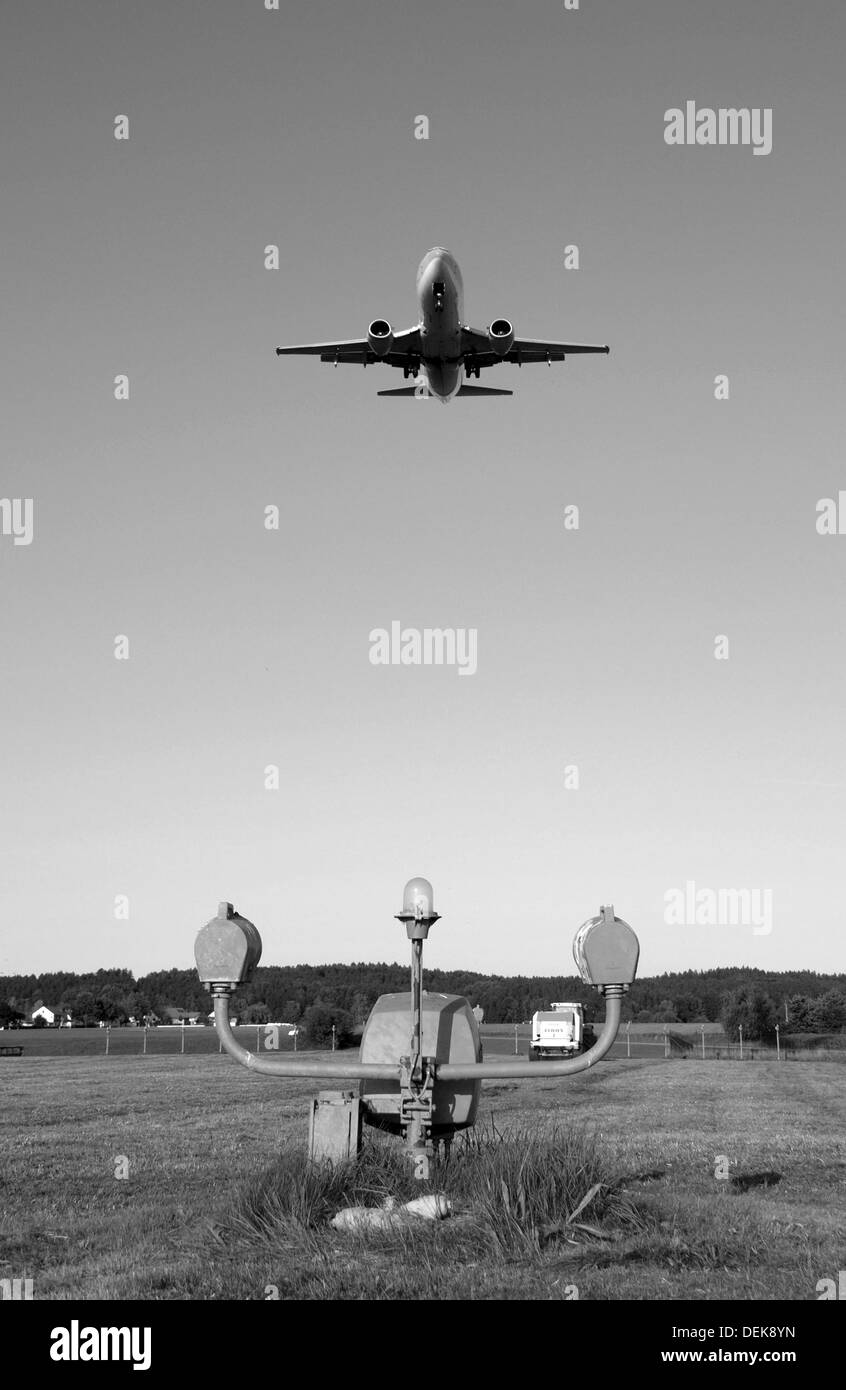 Air west airline Black and White Stock Photos & Images - Alamy