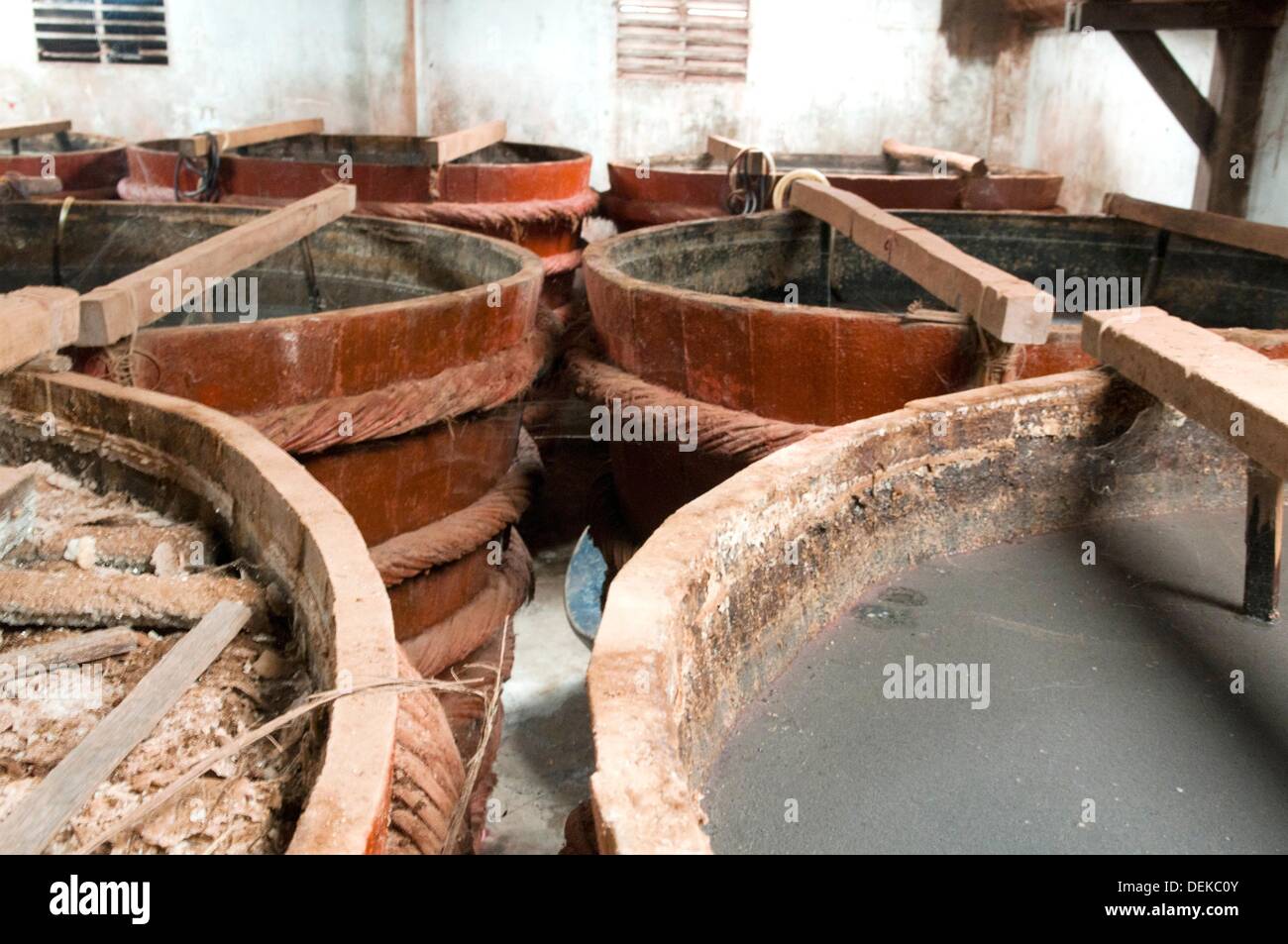 fish sauce factory on Phu Quoc Island in Vietnam Stock Photo Alamy