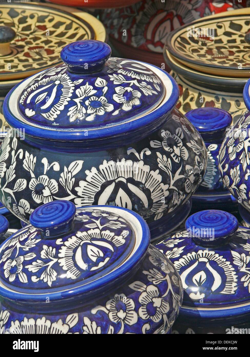 Typical ceramic Pots Stock Photo Alamy