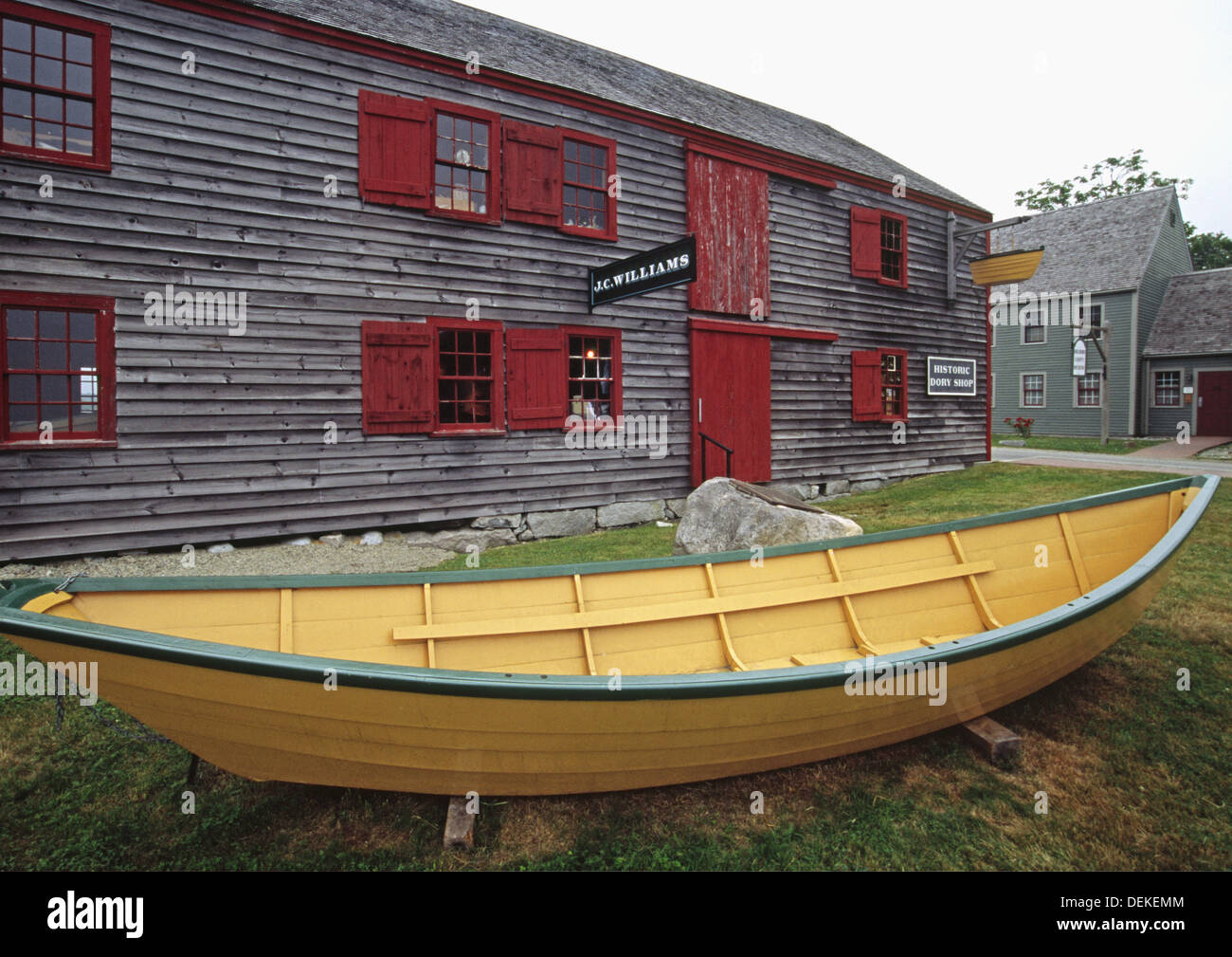 Historic buildings in Shelburne, Nova Scotia, Canada Stock Photo Alamy