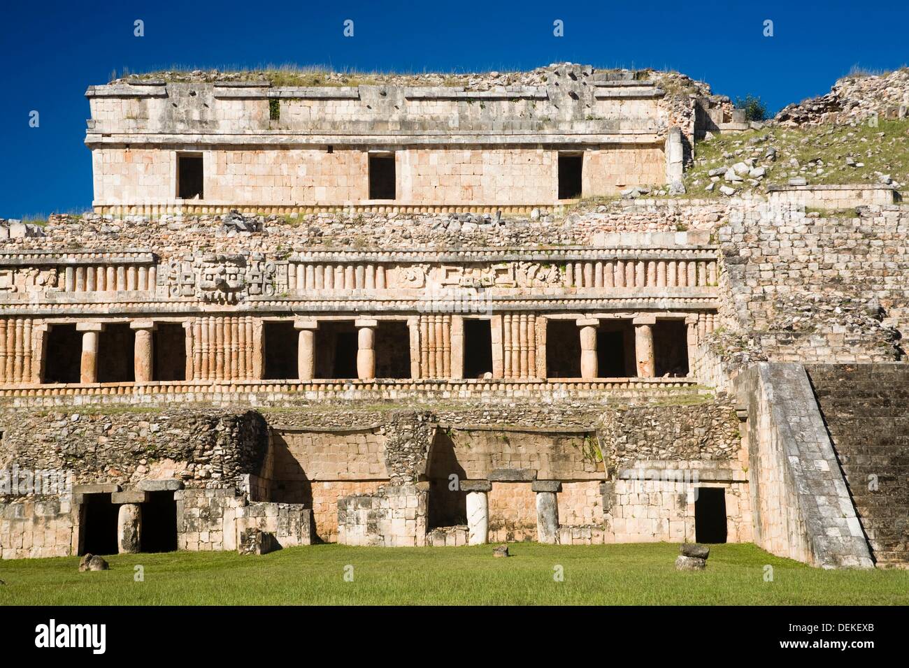 Sayil Maya Archaeological Site Yucatan High Resolution Stock ...