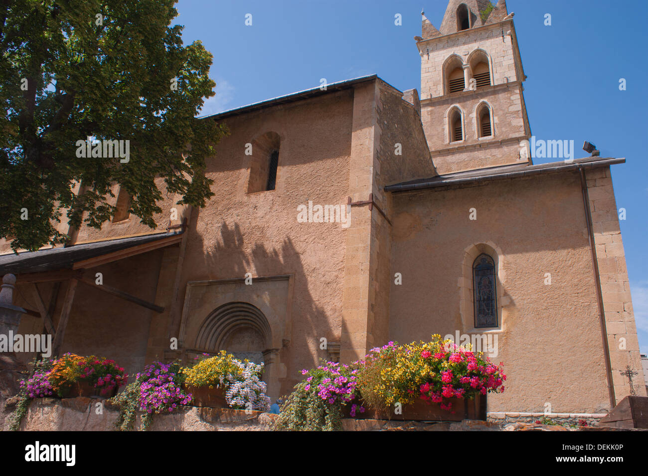 les orres,hautes alpes,france Stock Photo