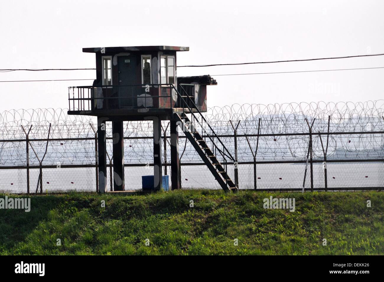 Sentry Border Korean border defence hi-res stock photography and images - Alamy