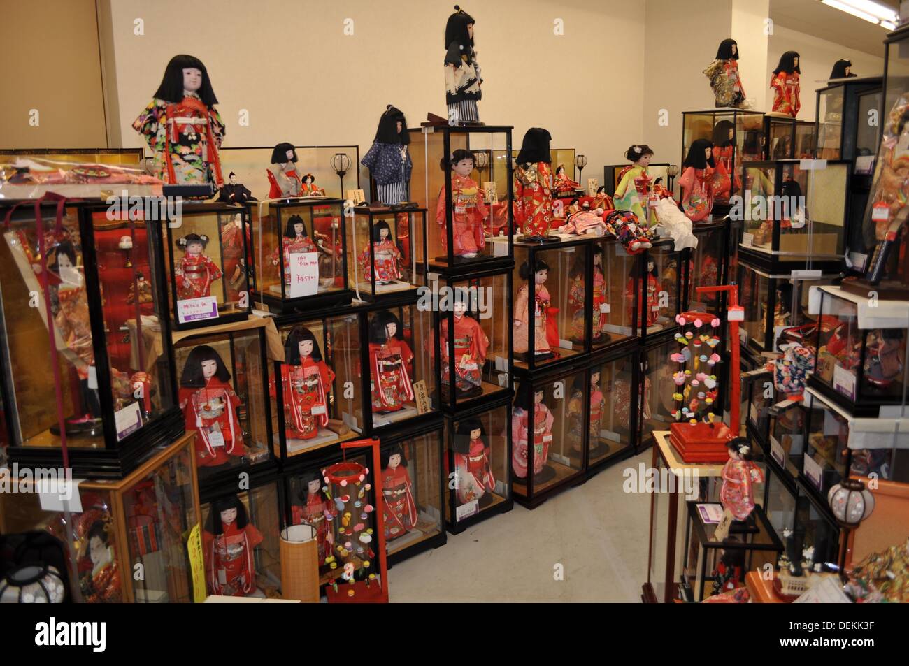 Osaka (Japan) dolls for the Hinamatsuri (Girl’s Day, March 3rd) Festival, sold in a