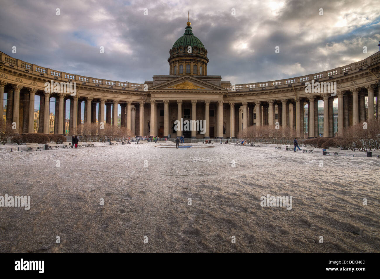 Kazan Cathedral in St. Petersburg, Russia Stock Photo - Alamy