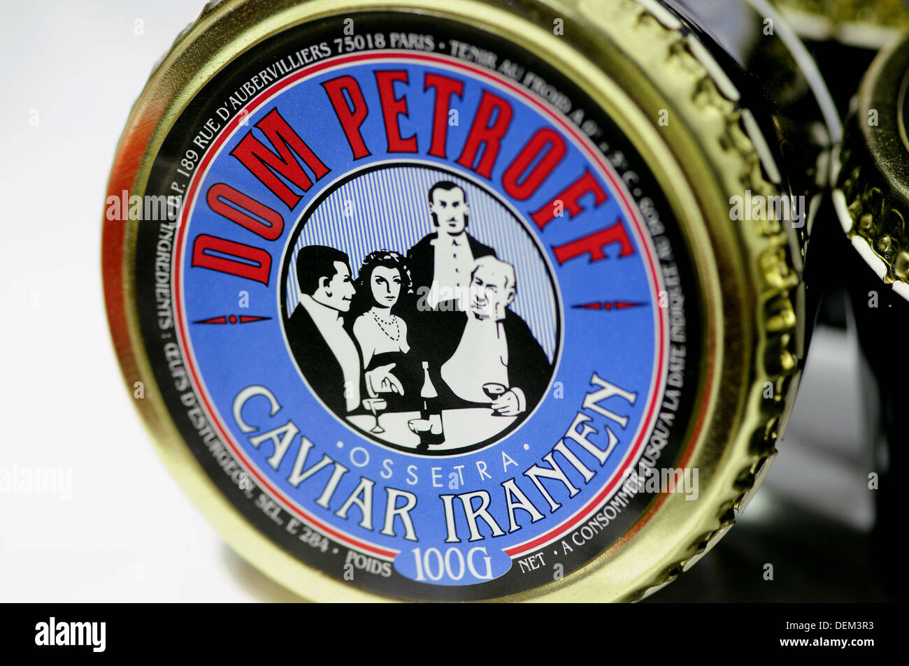 Iranian caviar. Barcelona. Spain Stock Photo Alamy