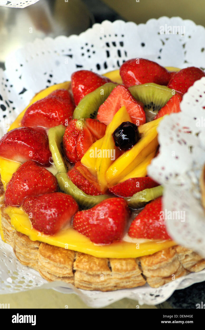 Fruit cake. Barcelona, Catalonia, Spain Stock Photo Alamy