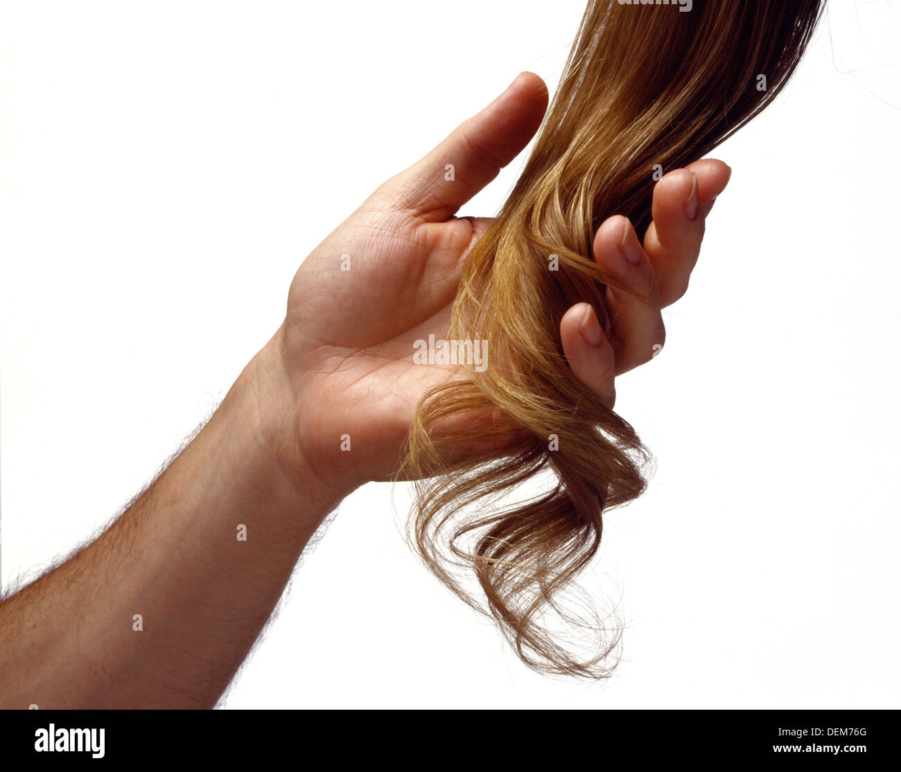 Hair Styling Stock Photo