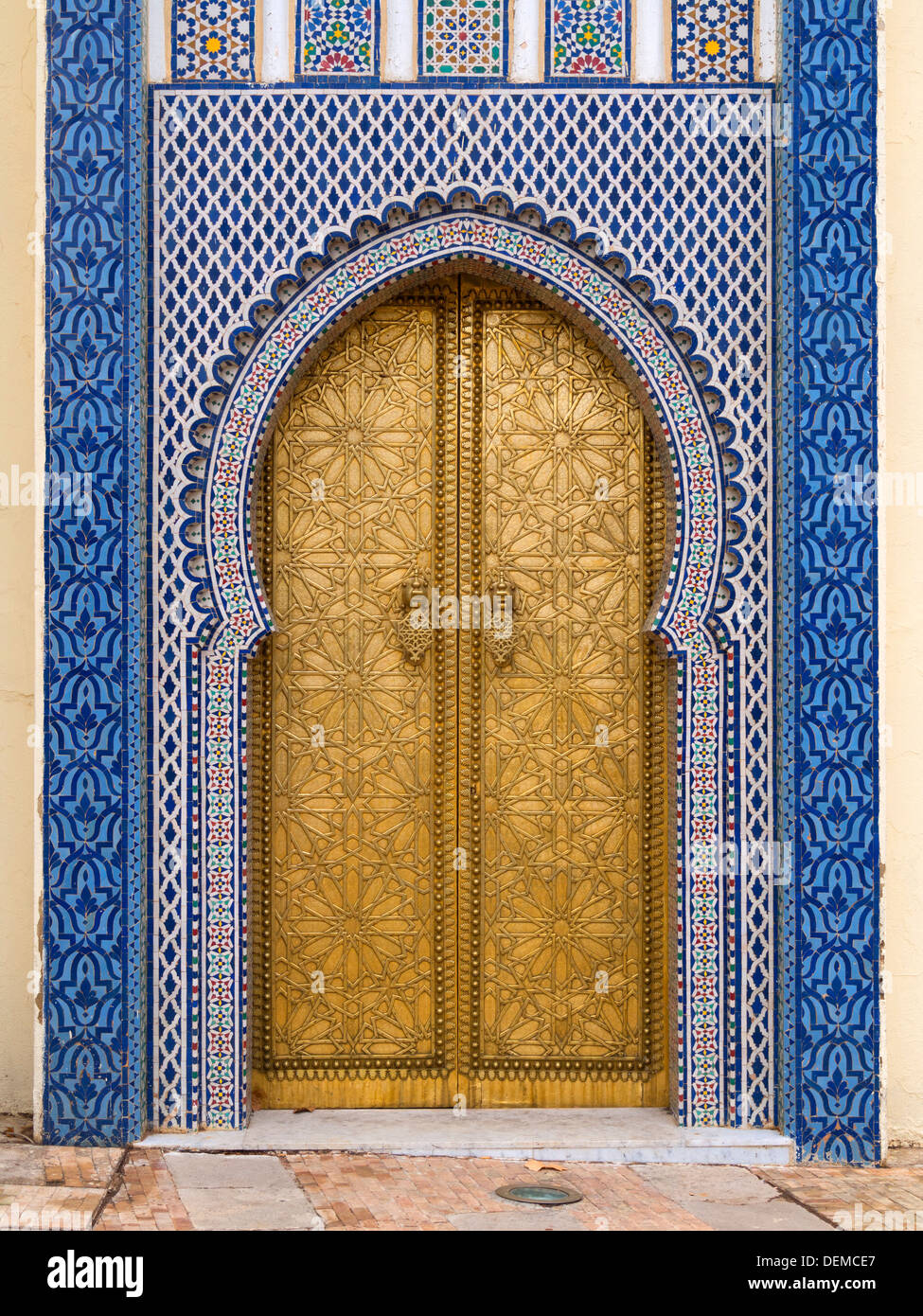 Dar el Makhzen - Royal Palace, Fez, Morocco Stock Photo - Alamy