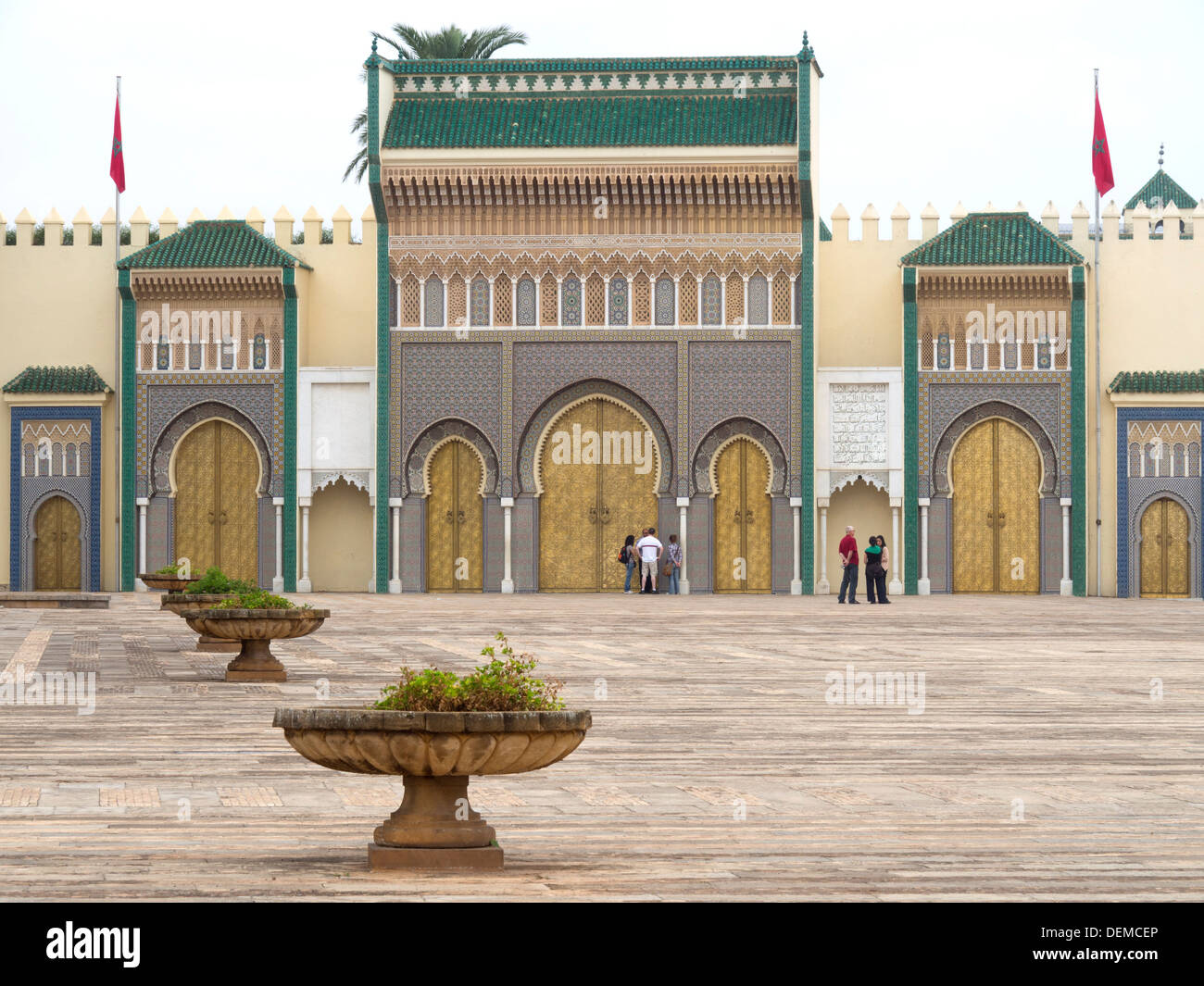 Dar el Makhzen - Royal Palace, Fez, Morocco Stock Photo