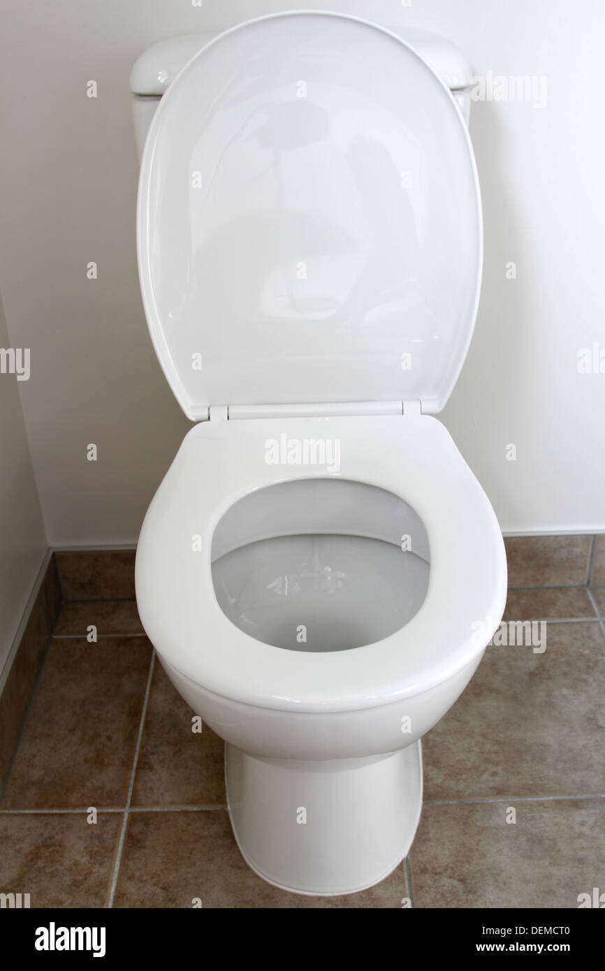 Toilet lid open hi-res stock photography and images - Alamy