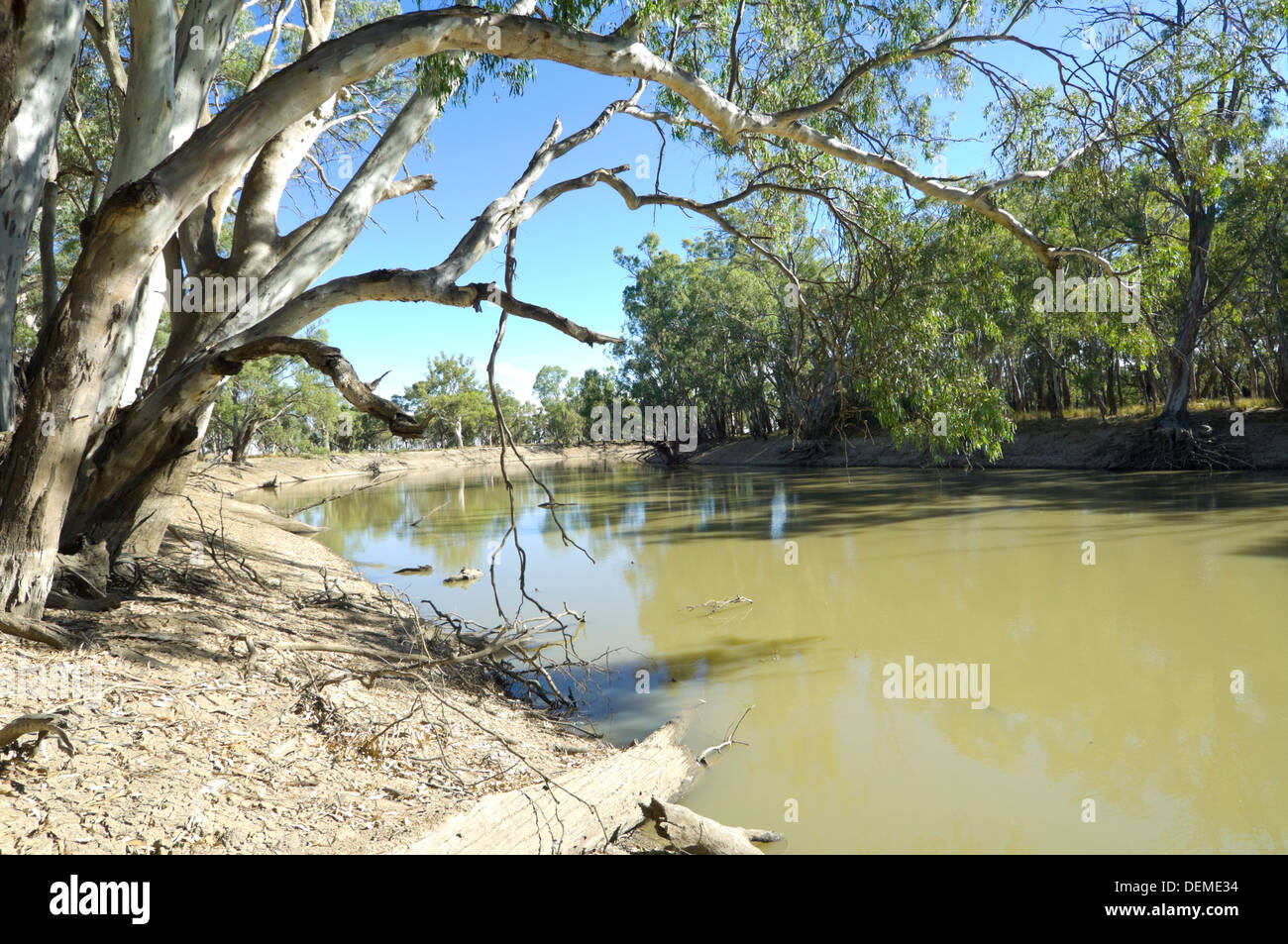 Murrumbidgee River, New South Wales, Australia Stock Photo