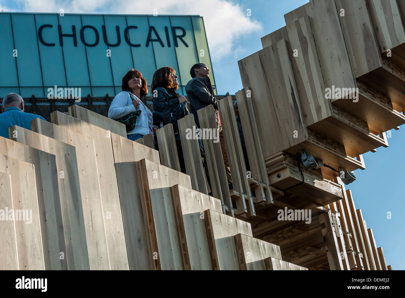 London, UK. 20th Sep, 2013. Endless Stair: commissioned for the London ...