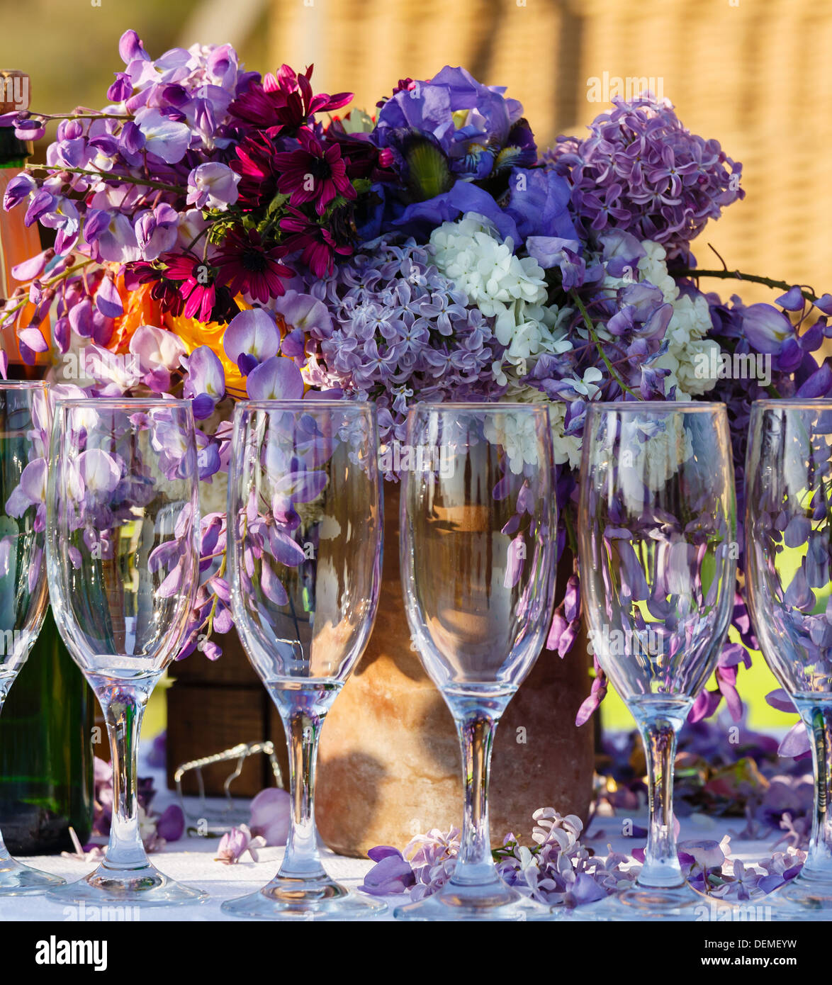 Pink champagne flowers hires stock photography and images Alamy