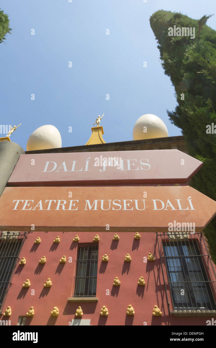 Dali Museum in Figueres, Spain Stock Photo