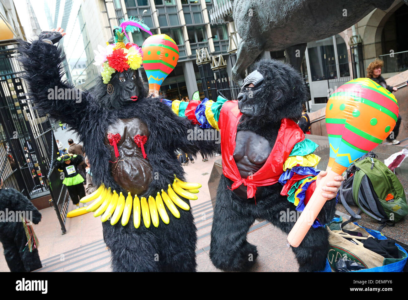 Gorilla fancy dress hires stock photography and images Alamy