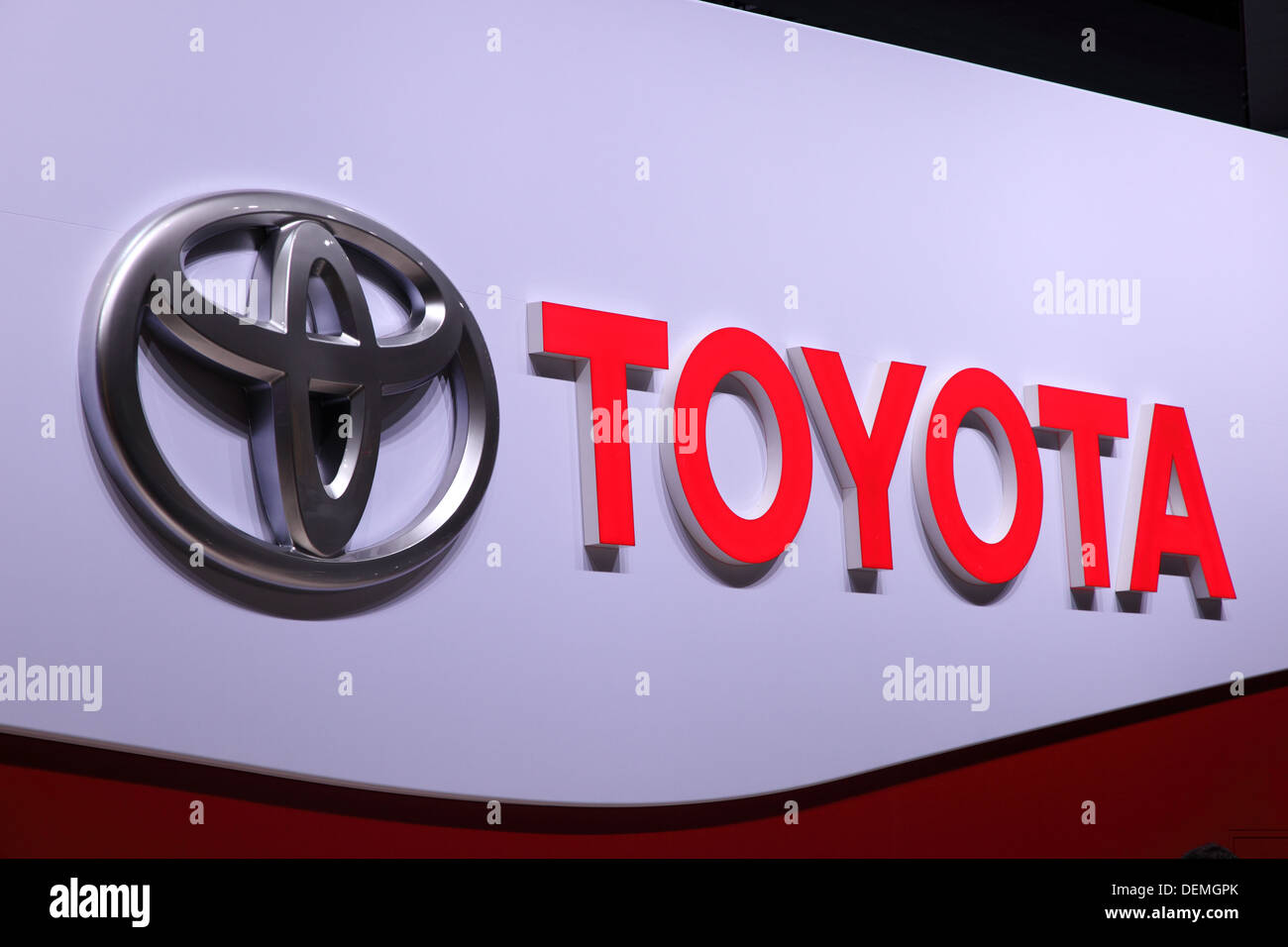 Toyota Logo Stock Photo