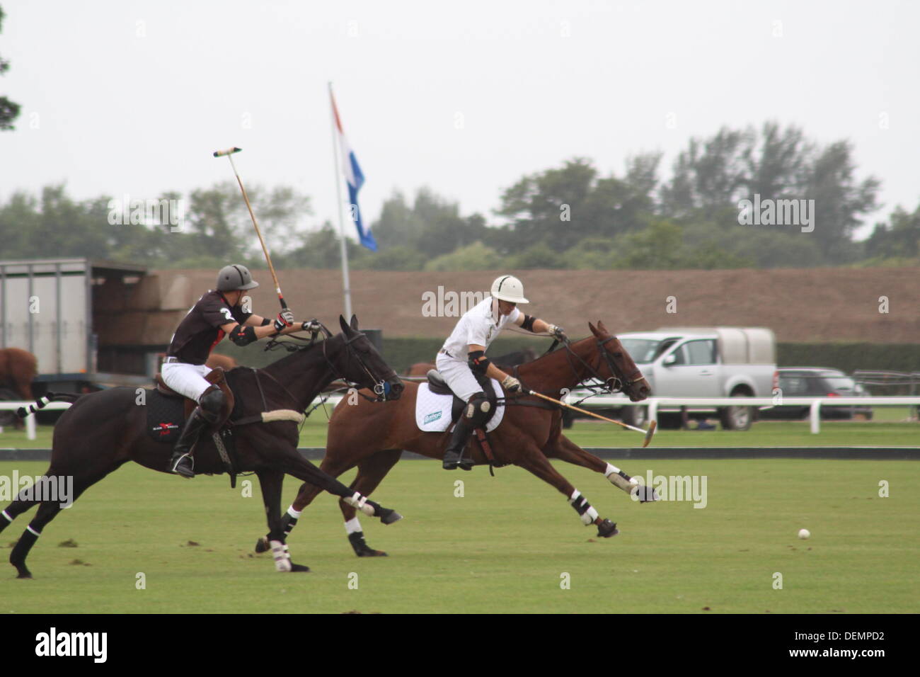 Berkshire, UK. 21st September 2013. Royal County of Berkshire Polo club - Oman Air Lambourne Trophy Credit:  Ernst Klinker/Alamy Live News Stock Photo