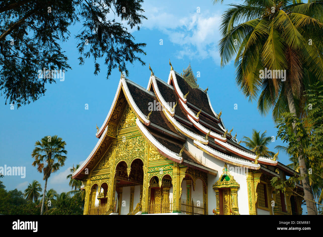 Wat Xieng Thong. Luang Prabang. Laos Stock Photo Alamy