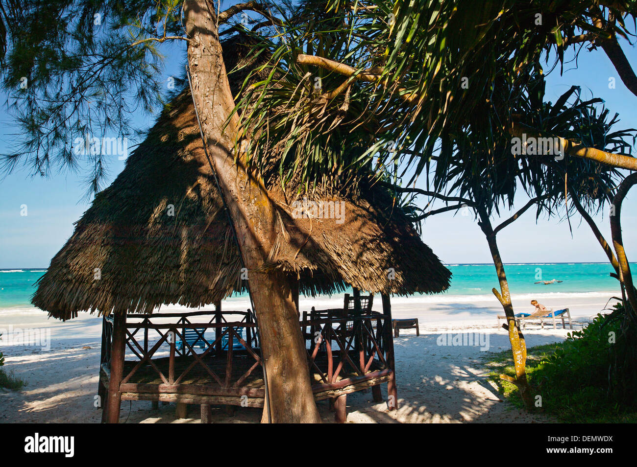 Matemwe Beach Zanzibar Island Tanzania Stock Photo Alamy